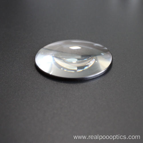 optical UV fused silica bi convex lens